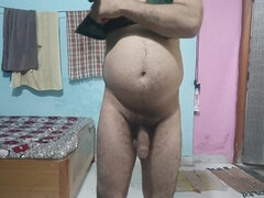 Enthousiasteling, Travestiet, Indisch, Masturbatie, Alleen