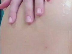 Anal, Máquina de sexo, Masturbação, Magrinha, Solo chão, Esguichando, Tetas, Câmera de web webcam