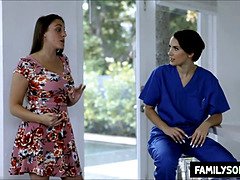 フェラチオ, 兄弟, 茶髪の, エロ熟女, 淫乱熟女, 母, 看護婦, 姉妹
