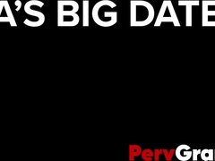 Store bryster, Pik sutte, Komme i munden, Sædskud, Langt ned i halsen, Fetish, Ældre kvinde, Røvhåret