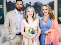 Stor stjärt, Stor kuk, Stora tuttar, Blondin, Avsugning, Doggystyle, Kkm, Milf