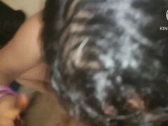 Amatør, Stor svart kvinne, Kukk suging, Inder, Moden