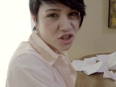 Culo, Culo grosso, Pompino, Sega, Hardcore, Tette naturali, Punto di vista pov, Capelli corti