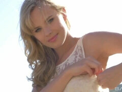 Traseiro, Loiroa, Bonitinhoa fofoa atraente, Vestido, Óculos, Xoxota, Tetas, Minissaia