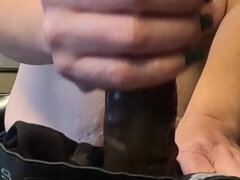 Amatör, Dildo, Glasögon, Underkläder, Mogen, Pov