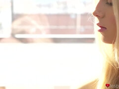 Røv, Blondine, Tjekke, Lesbisk, Slikning, Naturlige bryster, Fisse, Bryster