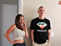 Tetas grandes, Engañando, Universidad, Pareja, Sexo duro, Adolescente