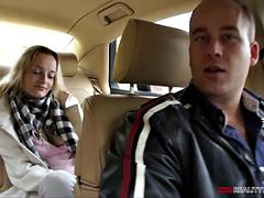 Blondin, Avsugning, Par, Tjeckisk, Europeisk, Hardcore, Porrstjärnor, Offentlig