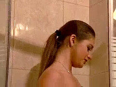 Pijpbeurt, Sperma in gezicht, Duits