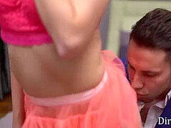 18, Brunette, Skole, Petite, Tynn, Tenåring, Hore