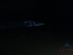 Bikini, Blottande, Flickvän, Slick, Utomhus, Pov, Sprutande, Retas