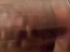Enthousiasteling, Amerikaans, Grote lul, Sperma shot, Masturbatie, Alleen