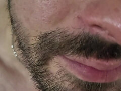 Amateur, Mamada, Británico, Pareja, Semen en la boca, Gorda, Gay, Pov