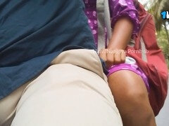 18, 素人, 浮気者, はじめて, 彼女, アウトドア, 公共, ティーン