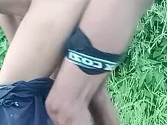 Amatőr, Pár, Indiai, Csupasz, Szabadban, Nuni