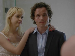 Badrum, Blondin, Sperma shot, Familj, Hårig, Slick, Fitta, Tuttar