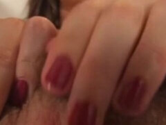 Perse, Iso perse, Ruskeahiuksinen, Karvainen, Itsetyydytys, Sukkahousu