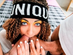 フェラチオ, 茶髪の, バック, 手コキする, 3p男男女, 剃毛, ティーン, 三人