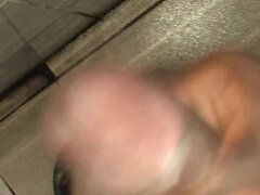 Bad, Stor kukk, Sperm skott, Hjemmelaget, Onani, Alene