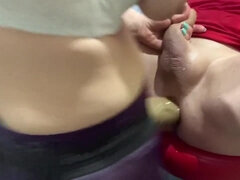 Любители, Дилдо, Женское доминирование, Домашнее видео, Оргазм, Писсинг, Жесткий секс, Страпон