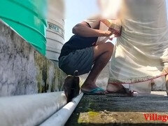 Ázsiai, Monumentális dákó, Indiai, Érett koros, Érett feleség, Szabadban, Nuni, Rab