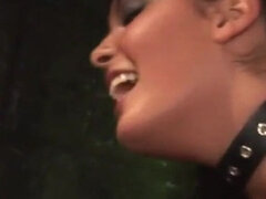 Grote mammen, Gebondenheid, Dominante vrouw, Handschoenen, Meesteres, Slaaf