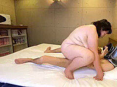 Asiater, Stor svart kvinne, Lubben, Feit, Hårete, Japaner, Orgasme