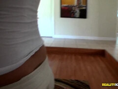 Gorda, Rubia, Mamada, Corridas, Sexo duro, Pov, Tetas