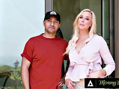 MOMMYS BOY - Naughty MILF Sophia West Gets Creampied By Stepson