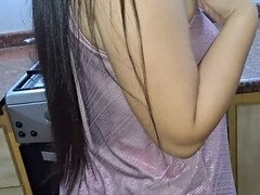 素人, アスtoマウス, 捕まる, カップル, 人妻の, キッチン, 母, 義母