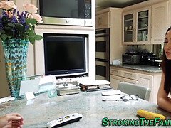 Πίπα, Στο πρόσωπο, Ηδ, Ώριμη, Ώριμη γυναίκα, Μαμά, Έφηβος, Τρίο