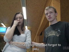 HUNT4K. Sex in a bowling place - I've got strike!