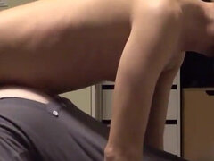 Amatör, Anal, Stor stjärt, Stor kuk, Par, Hemmagjord, Rider