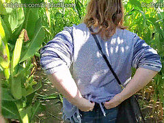 Amatéri, Bbw, Kuřba, Creampie, Vonku, Na verejnosti