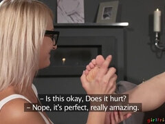 Traseiro, Pés, Fetiche, Masturbação, Namorada, Lésbica, Lambendo, Xoxota