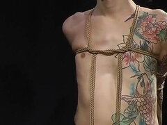 Bdsm, Bondage, Dominans, Fetisch, Läder, Mager, Tatuering