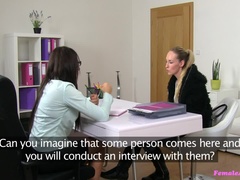 Job Interview for Blonde Assistant