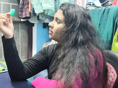 Női, Hd, Indiai, Iroda, Titkárnő, Szoknya alatti, Feleség