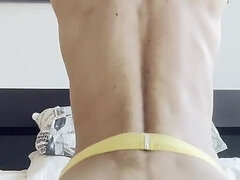 Cumming with My 21 Centimeter Toy Inside My Ass