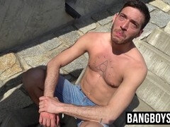 Blasen, Spermaladung, Schwul, Im freien