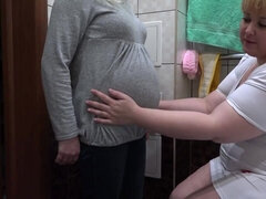 Amatööri, Rintava, Kotitekoinen, Lesbo, Vanhempi, Äiti, Nännit, Venäläinen