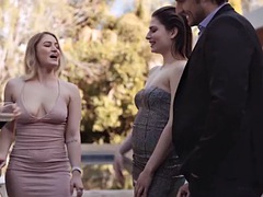 Kenzie Madison changes partners with another couple part 1