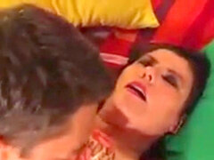 크고 아름다운 여자, 약간 뚱뚱한, 나이든, 밀프, 팬티호스, 스타킹