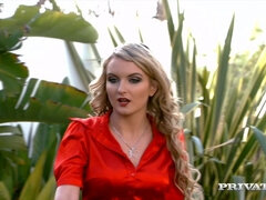 Grote mammen, Blond, Hd, Ondergoed, Natuurlijk, Kousen