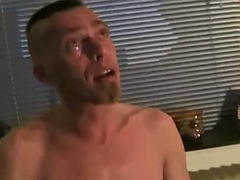 German amateur deep throat gay sucks cock in bareback orgy