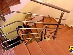 Sweaty Lesbian MILF seduces two natural young college girls and eats hot pussy in hot lez threesome