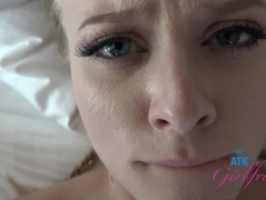 Papi, Fingern, Handjob, Öl, Orgasmus, Zierlich, Muschi, Hintern versohlen