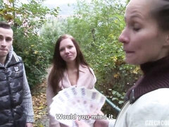 Kukk suging, Gruppe, Runke, Orgie, Utendørs, Synsvinkel, Barbert, Tenåring
