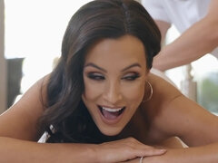Sensual anal sex with hot MILF Lisa Ann and Markus Dupree