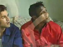 Lieveling, Grote lul, Blond, Dubbele penetratie, Interraciaal, Trio, Oud